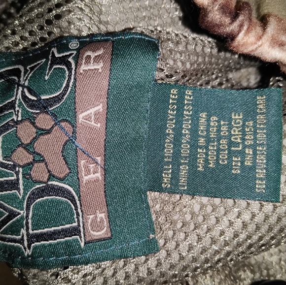 Mad Dog Gear Size L Brown Hunting Pants with Carhartt Brown Beanie - Picture 5 of 10